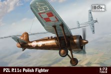 1/72 Pzl P.11c Polish Fighter Plane