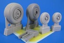 1/32 Early wheels for McDonnell F-4C/F-4D/F-4E Phantom II