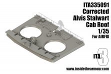 Correction toit cabine Alvis FV622 Stalwart 1/35 Airfix