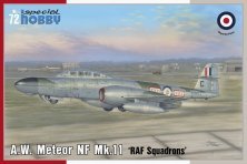 1/72 A.W. Meteor NF Mk.11 RAF Squandrons
