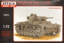 1/72 PzKpfw III Ausf.J (L 42)  early production