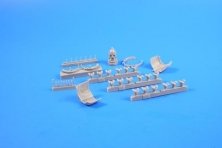 1/48 A6M2-N Rufe  engine set Detailed