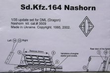 1/35 Update set for Sd.Kfz.164 Nashorn (DRAG)