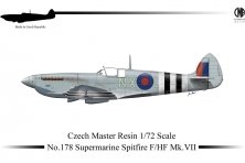 1/72 S. Spitfire Mk.VII/HF VII
