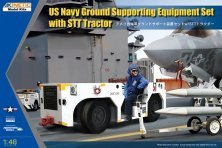 1/48 U.S. Navy Ground Supporting Equipment Set with Stt Tractor