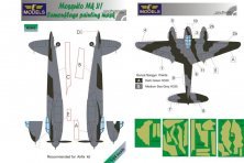 1/24 Mask Mosquito Mk.VI Camouflage paint
