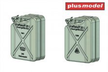 PlusModel 1/35 Taniche tedesche inizio guerra x12
