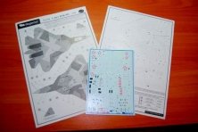 1/72 Sukhoi T-50 PAKFA with stencils