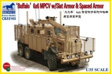1/35 Buffalo 6x6 MPCV with Slat Armour & Spaced Armour