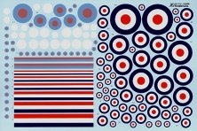 1/72 RAF Post War D Type roundels