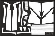 Mask 1/48 F-4G surface panels for Meng