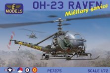 1/72 OH-23 Raven Military Service 6x camouflages