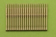 1/350 Italian AA gun barrels 37mm/54 Breda (20pcs)