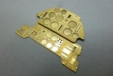 1/24 Messerschmitt Bf 109E multi-media Instrument panel