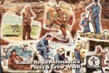 1/72 Italian Regia Aeronautica Pilots and Ground Grew