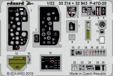1/32 SET P-47D-20 interior