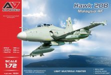 A&A Models Hawk 208 Light Fighter Malaysian AF 1/72