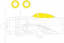 Mask 1/72 Ki-43-II for Arma Hobby.