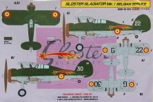 1/48 Gloster Gladiator Mk.I Belgian service