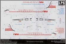 1/144 Douglas DC-4 TWA