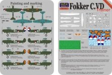 1/72 Fokker C.VD Holland  Trainer