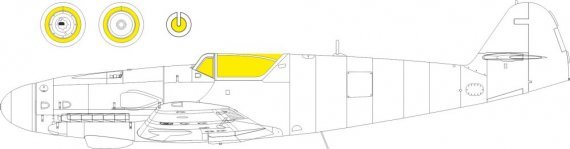 Mask 1/32 Bf 109K-4 TFace KOTARE