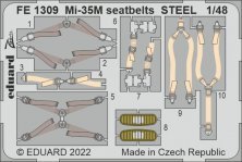 1/48 Mi-35M seatbelts STEEL