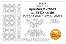 1/144 Ilyushin IL-76/A-50 paint mask