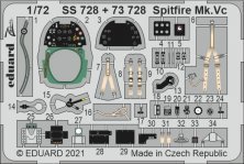 Supermarine Spitfire Mk.Vc cockpit details 1/72
