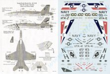 1/48 Boeing F/A-18F Super Hornet VFA-41 VFA-2