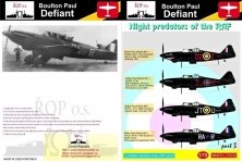 1/72 Decals B.P. Defiant Night predators