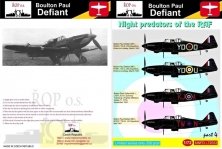 1/72 Decals B.P. Defiant Night predators