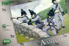 HAT 1/72 Avanguardia Brunswick Napoleonica 48 Figurine