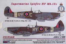 1/32 Masks for S.Spitfire Mk.IXC (RYoC,RYoE)