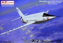 1/72 Bell X-2 Starbuster 6675