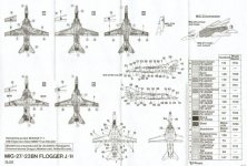 1/72 Mikoyan MiG-23/27B/N Flogger B/N