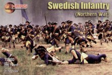 Mars 1/72 Infanterie Su�doise Guerre du Nord