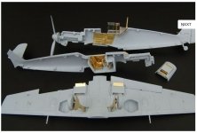 1/72 Bf 109E-4  PE set (AIRFIX)