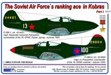 1/48 Masks for P-39 K-1/N-0 (A.Pokryshkin)