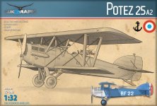 1/32 Potez 25 A2 in French Service