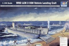 Trumpeter LCM-3 Landing Craft USN 1/144