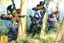 HAT Industrie French Light Infantry Figures 1805 1/72 HAT Industrie French Light Infantry Figures 1805 1/72