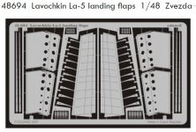 1/48 Lavochkin La-5 landing flaps (ZVE)