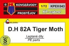 1/72 D.H. 82A Tiger Moth upgrade PE set