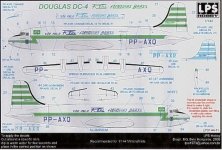1/144 Douglas DC-4 Real Aerovias Brasil