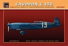 1/48 Caudron C.450 1934-1935