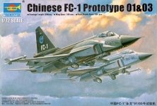 1/72 Chinese FC-1 Prototype 01 & 03