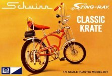 1/8 Schwinn Sting-Ray Classic Crate 5/Speed Bicycle