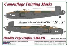 1/72 Handley-Page Halifax Mk.VII ŖP o X" camouflage pattern