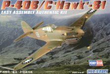 Hobby Boss Curtiss P-40B/C Tomahawk Easy Build 1/72